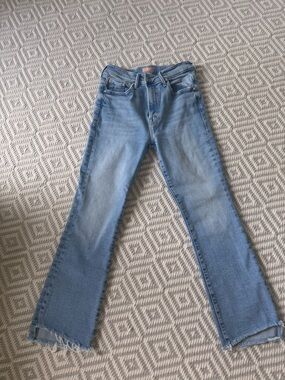 MOTHER Insider Crop Step Fray size 26